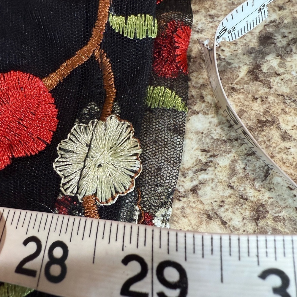 Lulus Black and Red Floral Print Wrap Jumpsuit - Picture 5 of 9